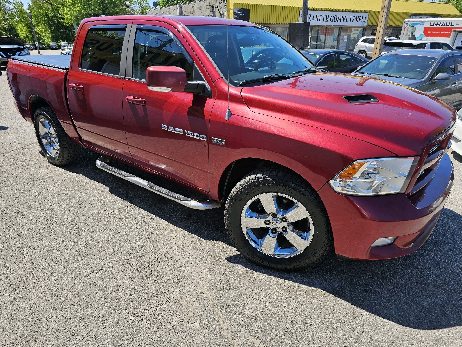 2012 Ram 1500 4WD Crew Cab 140.5 Sport/LEATHER/BLUE TOOTH/P.GROU