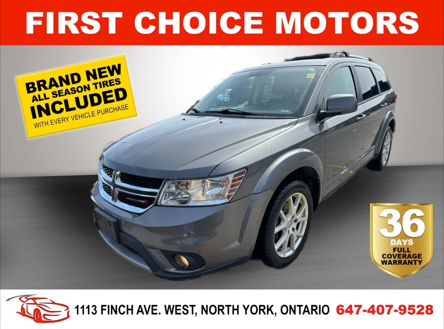 2013 Dodge Journey CREW  ~AUTOMATIC, FULLY CERTIFIED WITH WARRANTY!!!