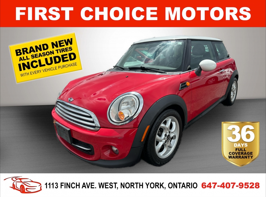 2012 MINI Cooper Hardtop ~AUTOMATIC, FULLY CERTIFIED WITH WARRANTY!!!~