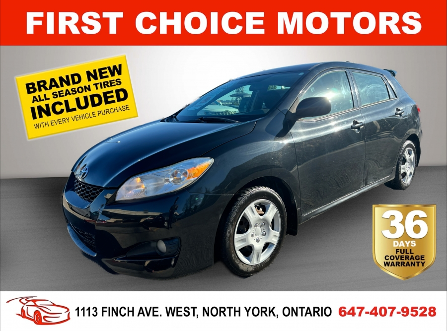 2009 Toyota Matrix ~AUTOMATIC, FULLY CERTIFIED WITH WARRANTY!!!~