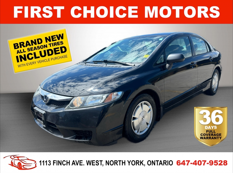 2010 Honda Civic DX-G~AUTOMATIC, FULLY CERTIFIED WITH WARRANTY!!!!~