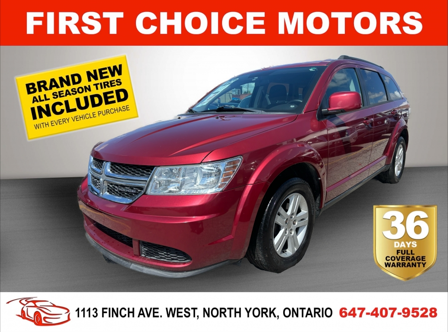 2011 Dodge Journey EXPRESS ~AUTOMATIC, FULLY CERTIFIED WITH WARRANTY!