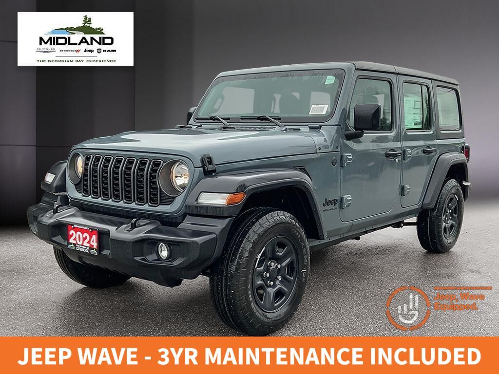 2024 Jeep Wrangler 4-Door Sport-Trailer Tow Group/12.3Inch Touch Scre