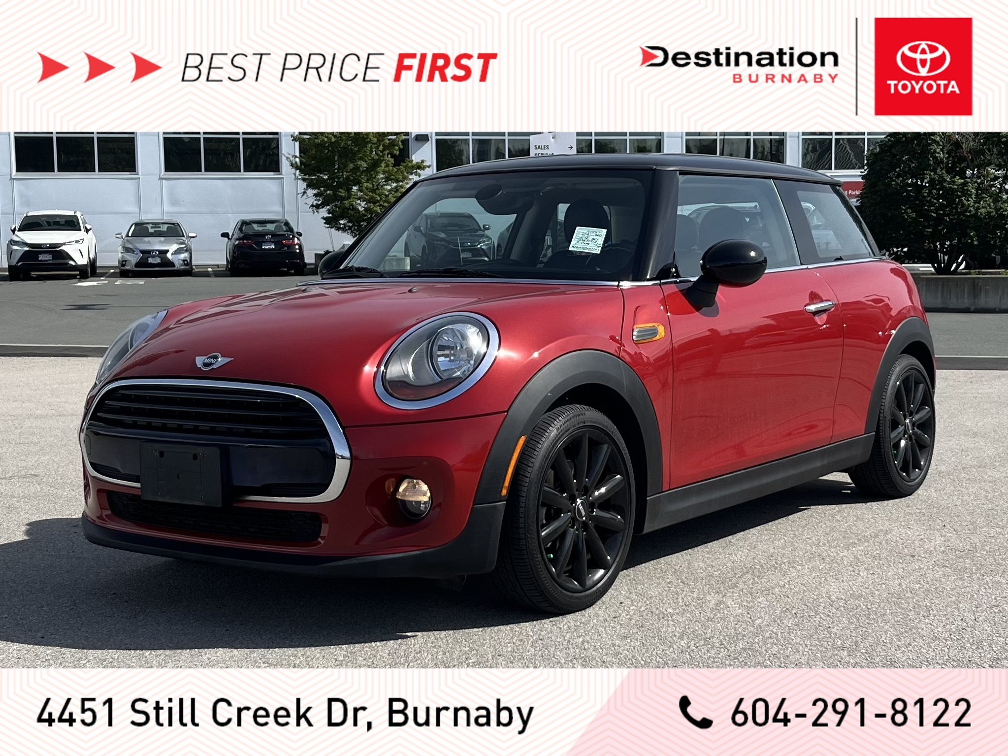 2016 MINI Cooper Hardtop 3DR w/Essential, Loaded, Leather
