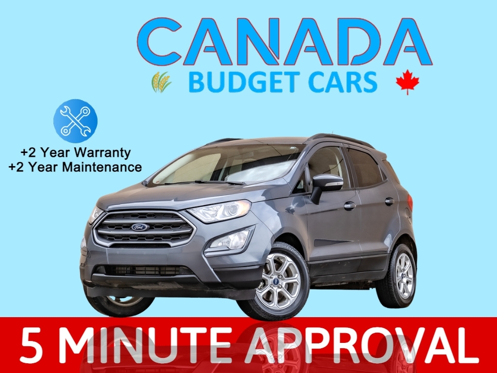 2021 Ford EcoSport SE - BACKUP CAM| B/T| NO ACCIDENTS | LOW KMS