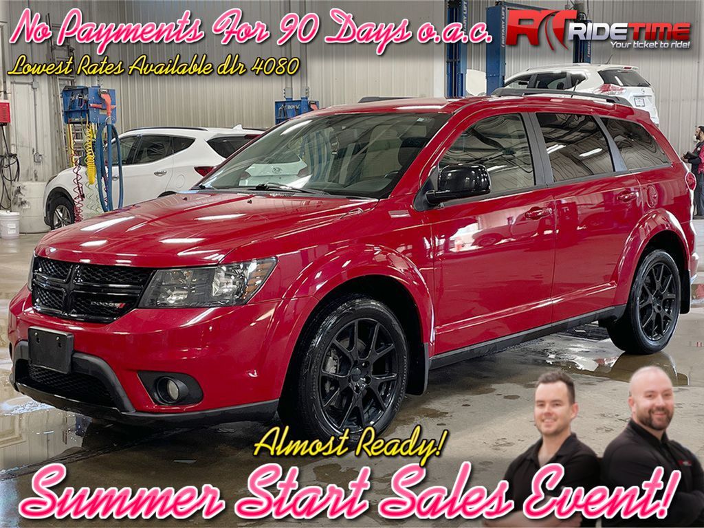 2016 Dodge Journey SXT - Blacktop Package, 7 Pass, 8.4in Uconnect