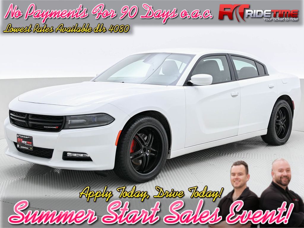 2017 Dodge Charger SXT AWD - 8.4in Uconnect w/ Bluetooth, SiriusXM