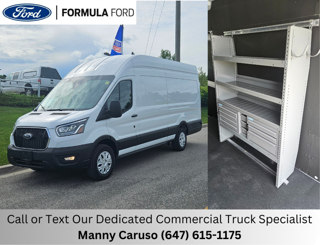2024 Ford Transit Cargo Van | T-350 | HIGH ROOF | EXTENDED LENGTH BODY | RWD