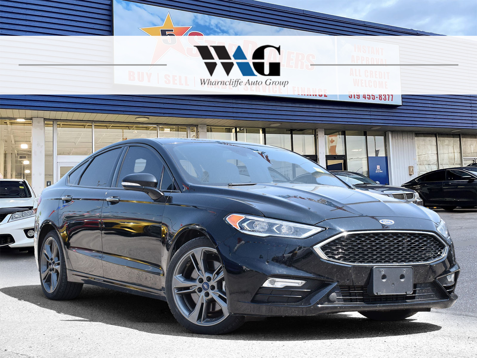 2018 Ford Fusion Sport AWD NAV SUNROOF LEATHER WE FINANCE ALL CREDI