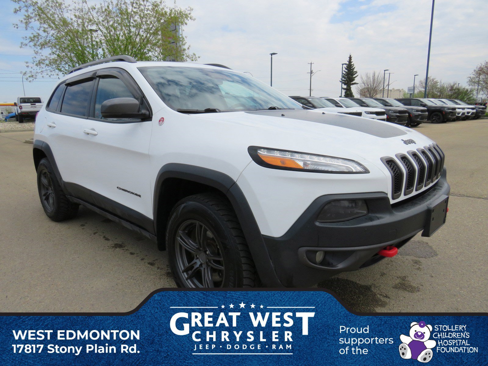 2018 Jeep Cherokee Trailhawk Leather Plus