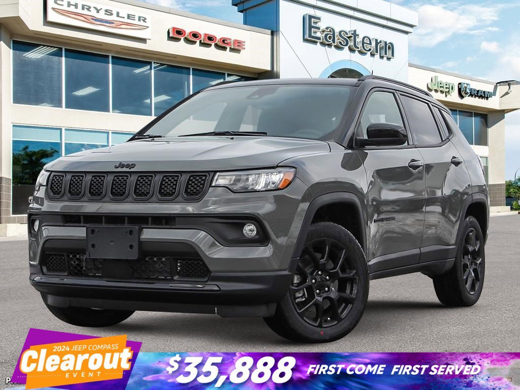 2024 Jeep Compass Altitude | 10In. Touchscreen | Collision Warning |