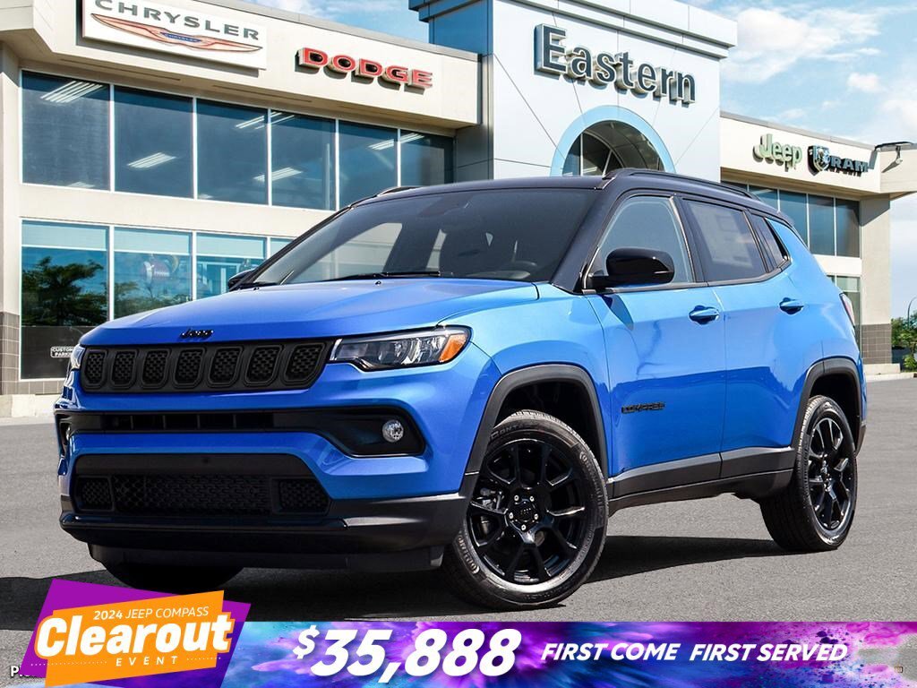 2024 Jeep Compass Altitude | Sunroof | Backup Camera | 10In. Touchsc