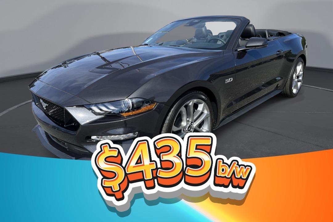 2023 Ford Mustang GT Premium Convertible - Heated & Cooled Leather S