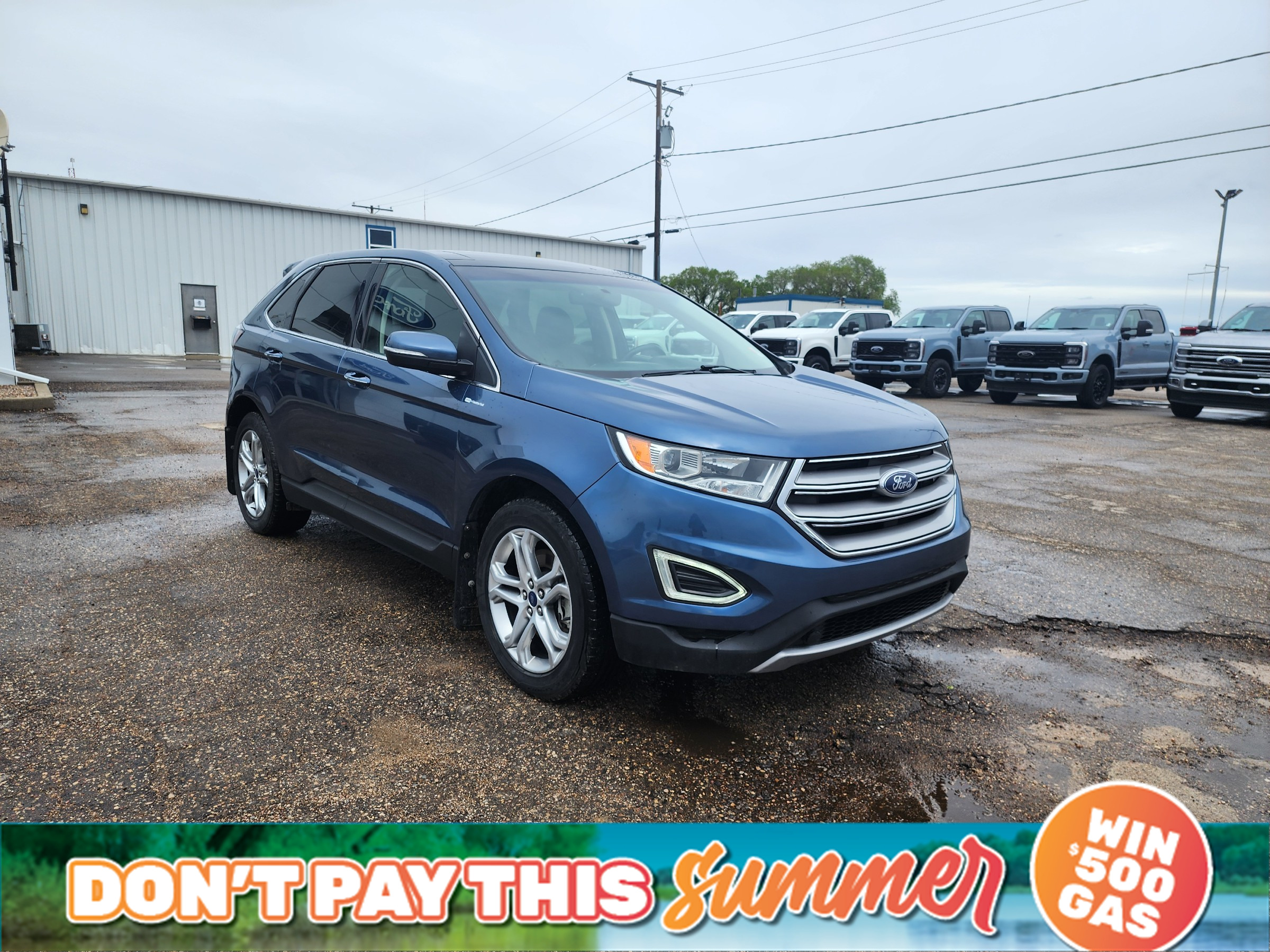 2018 Ford Edge Titanium ONE OWNER | LOCAL TRADE | TOW PACKAGE