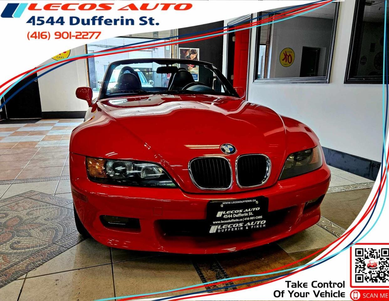 1998 BMW Z3 2.8 Clean CarFax/Leather/Power Roof