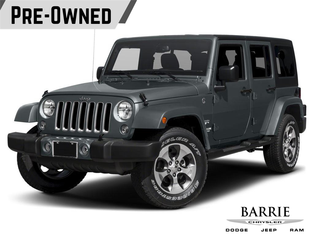 2015 Jeep WRANGLER UNLIMITED FRESHLY SAFTIED ! | DUAL TOPS | ANVIL GREY | ONE O