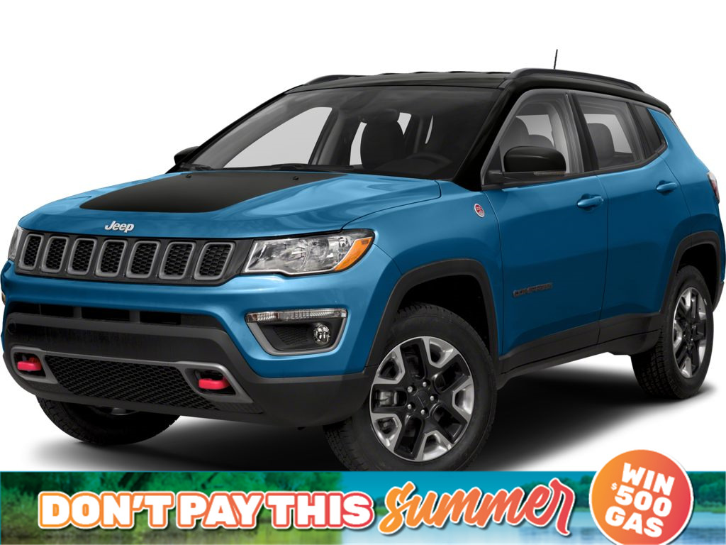 2021 Jeep Compass Trailhawk, ACCIDENT FREE, REMOTE START, TOUCHSCREE