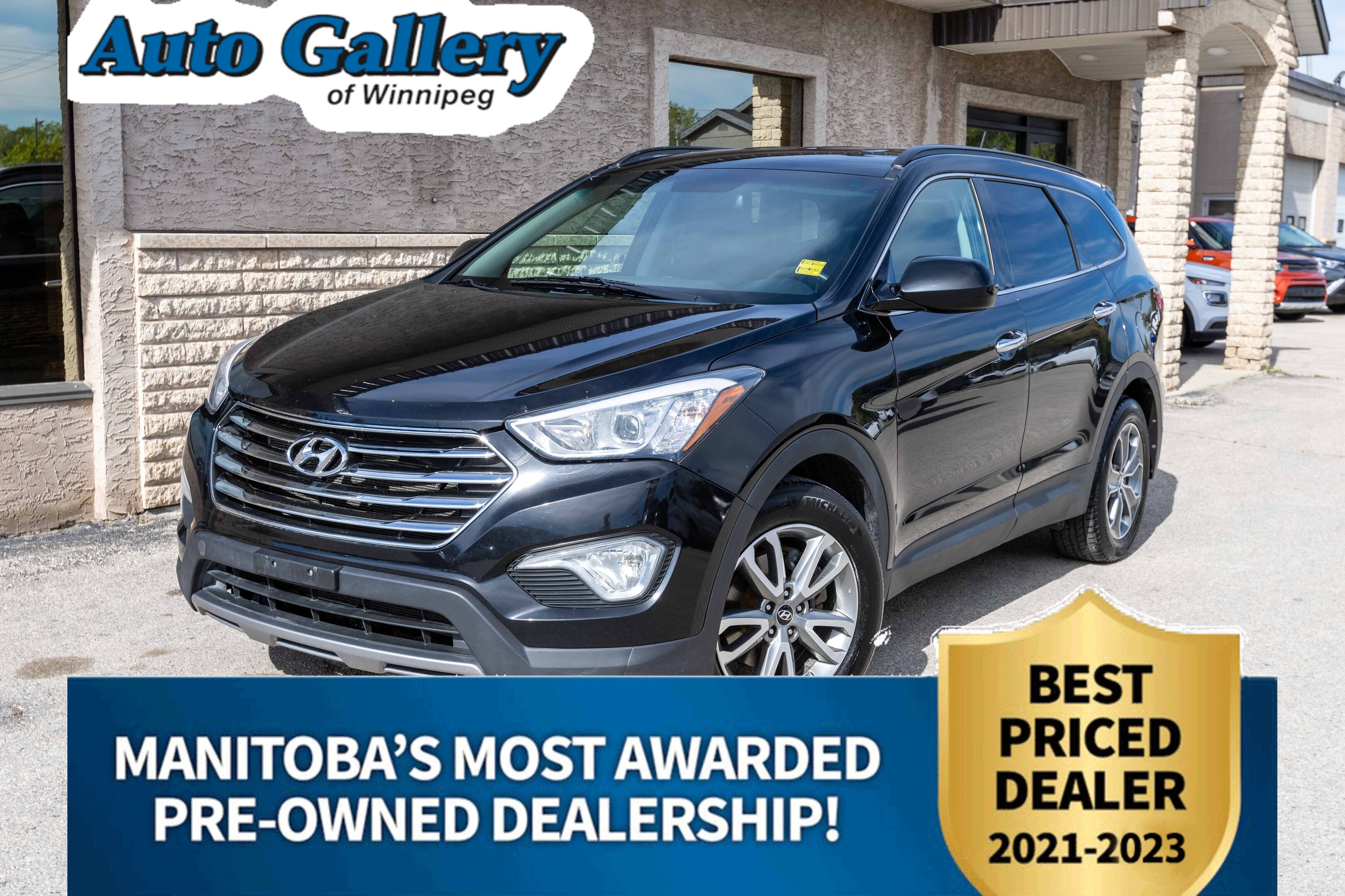 2015 Hyundai Santa Fe XL Premium, AWD, BLUETOOTH, HTD SEATS/WHEEL, LOCAL!