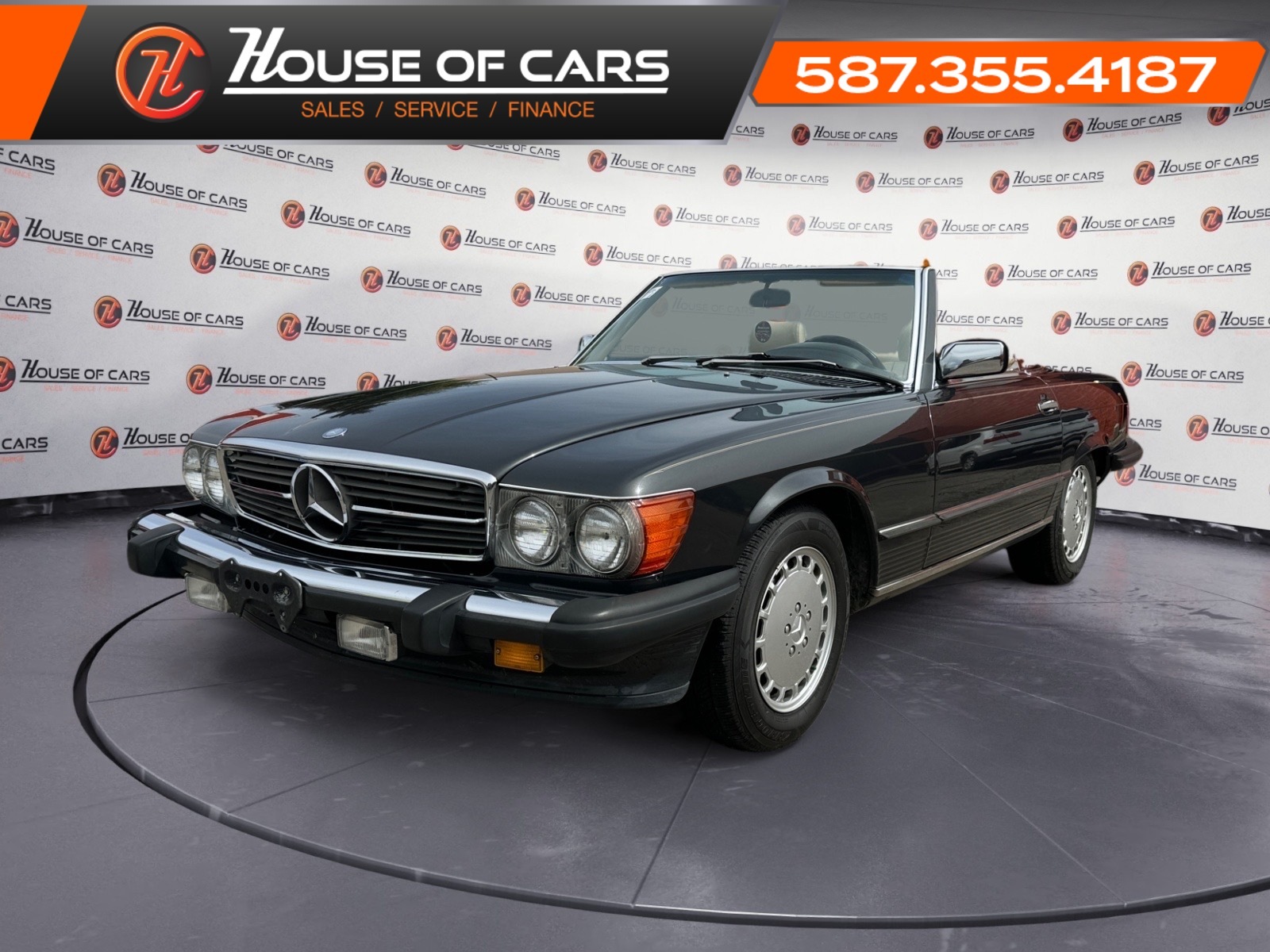 1989 Mercedes-Benz 560 Series 2dr Coupe 560SL Roadster