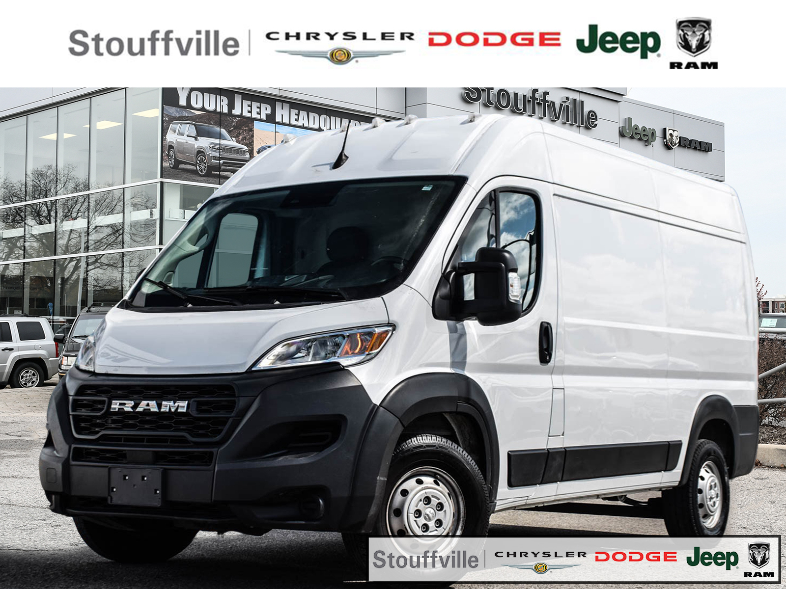2023 Ram ProMaster Cargo Van 2500 High Roof 136 WB - LEASE FOR ONLY $216 B/W!