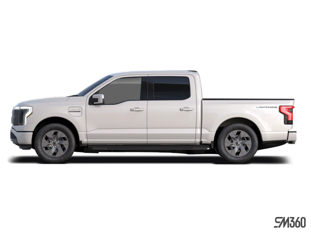 2023 Ford F-150 Lightning LARIAT Star White | Max Trailer tow |  Lariat 511A