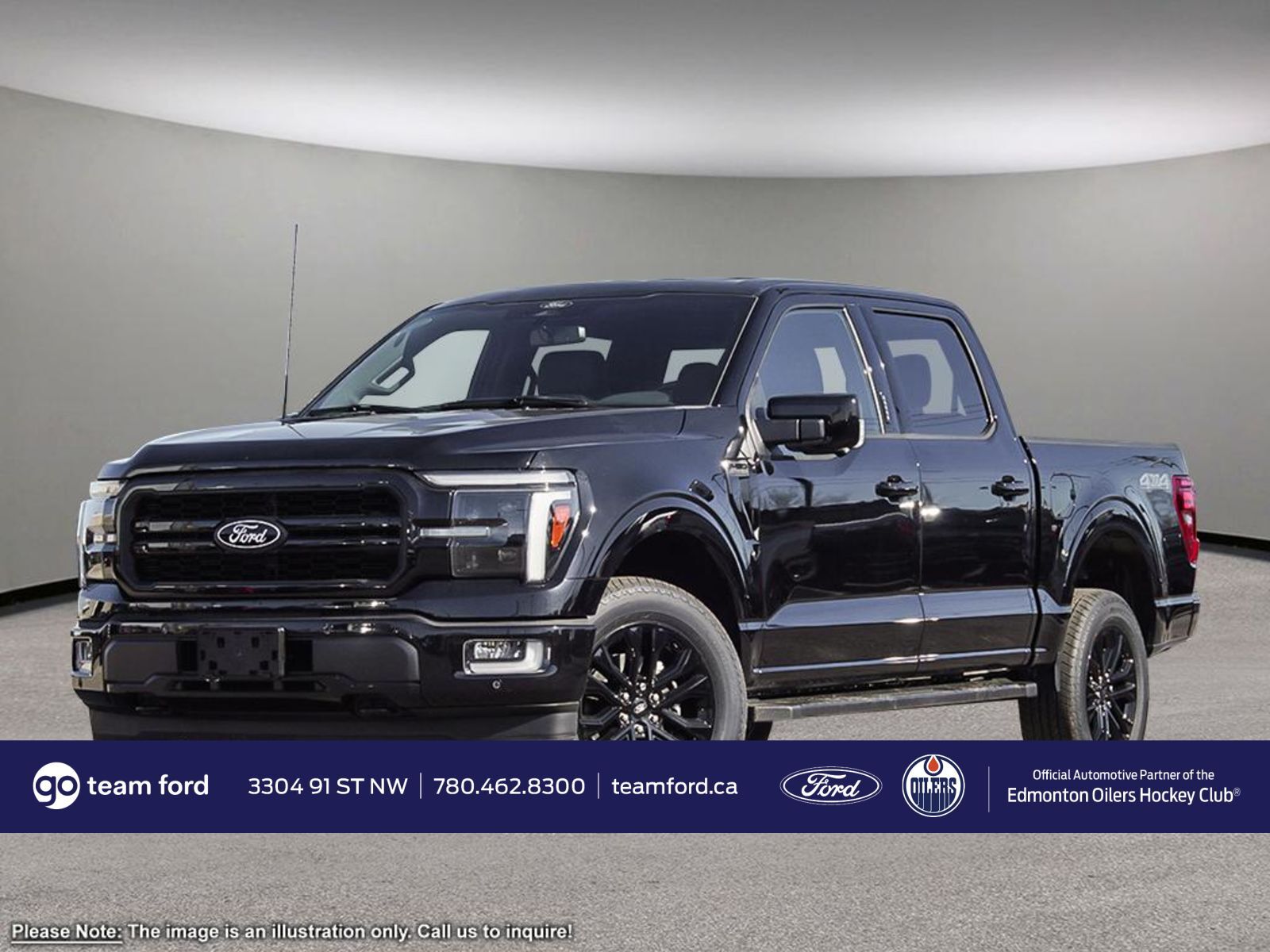 2024 Ford F-150 501A LARIAT, 3.5L ECOBOOST, BLACK APPEARANCE PACKA