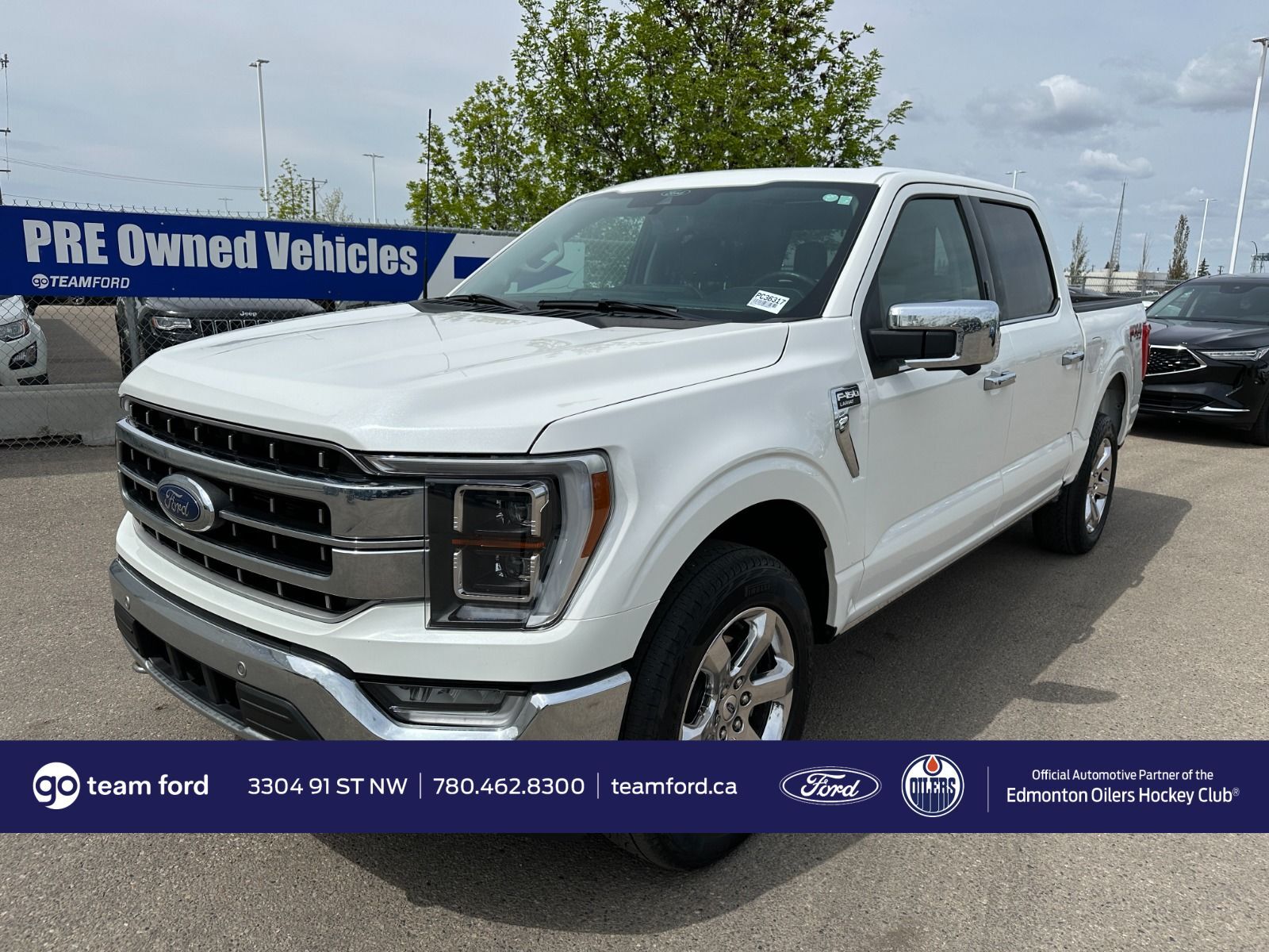 2022 Ford F-150 3.5L V6 ECOBOOST ENG, LARIAT, WIRELESS CHARGING PA