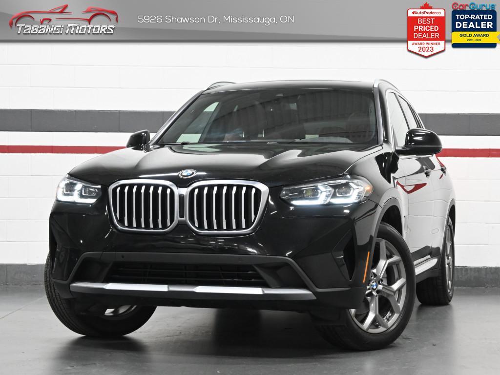 2022 BMW X3 xDrive30i  No Accident Red Interior Ambient Light 