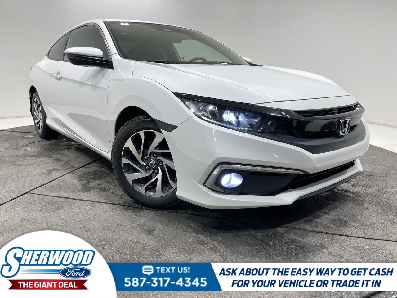 2019 Honda Civic Coupe LX- $0 Down $107 Weekly