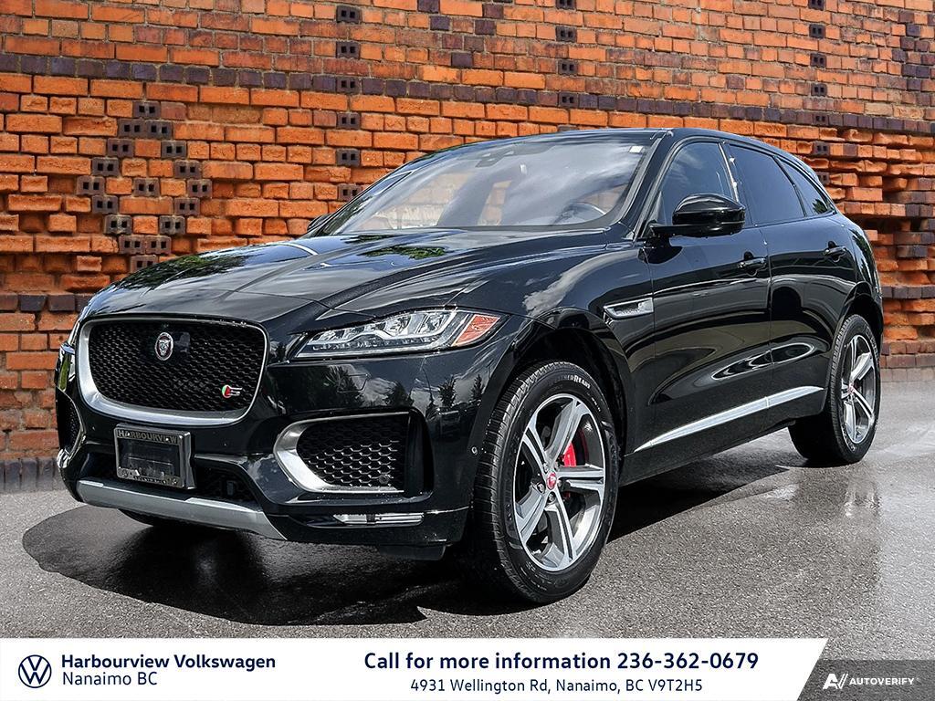 2017 Jaguar F-Pace S AWD | NO Accidents, Red Leather Seats
