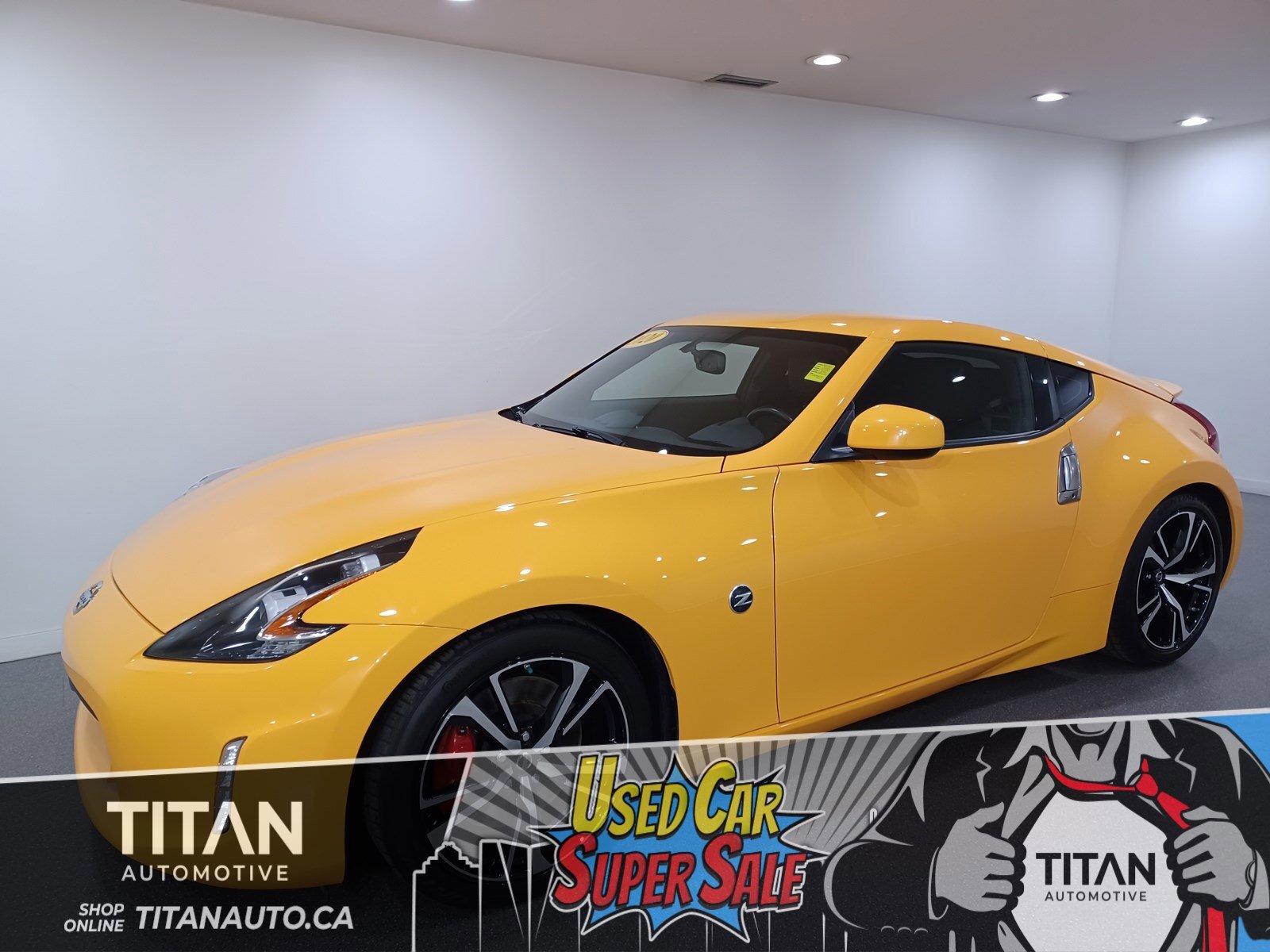 2020 Nissan 370Z Sport 3.7L V6 | 332hp | Chicane Yellow | Nav | Bos