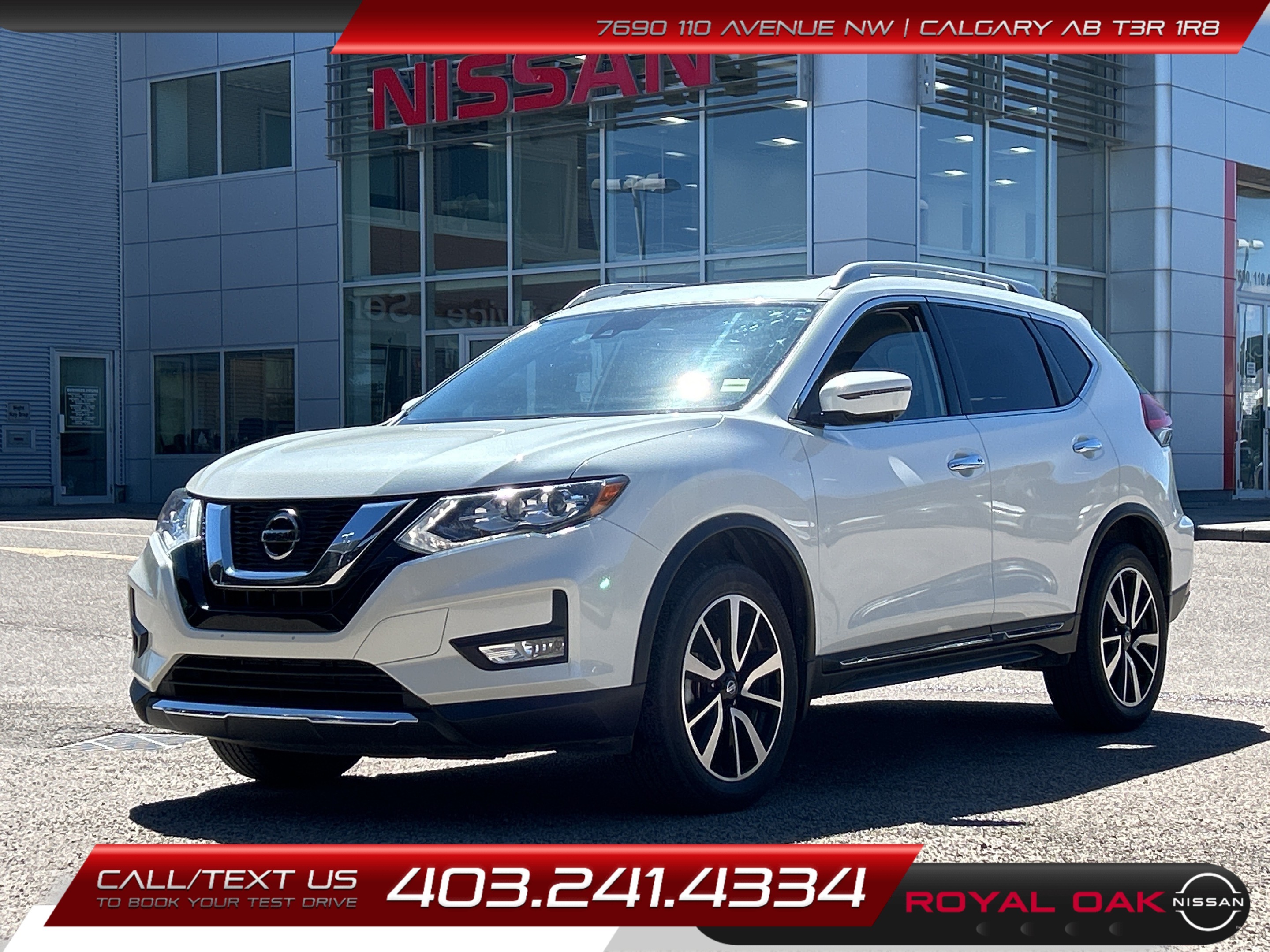 2019 Nissan Rogue AWD SL - Leather / Sunroof / Low KM's