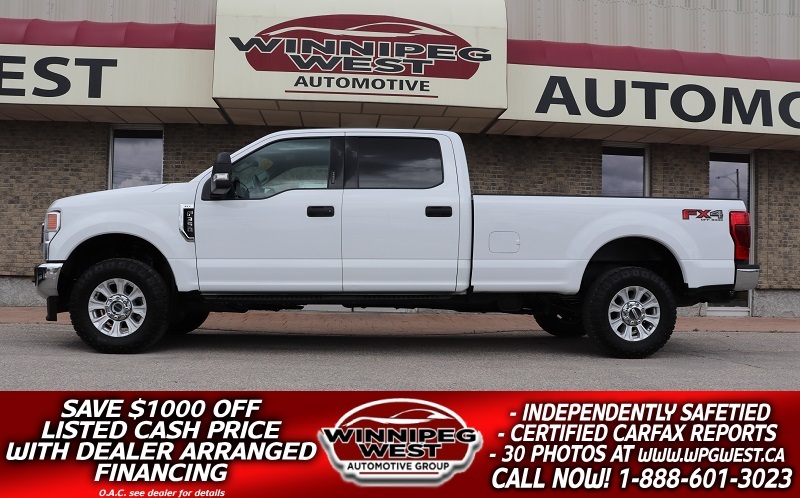 2021 Ford F-350 FX4 4X4 6.2L 8FT BOX LOADED, CLEAN & LOW KMS!!