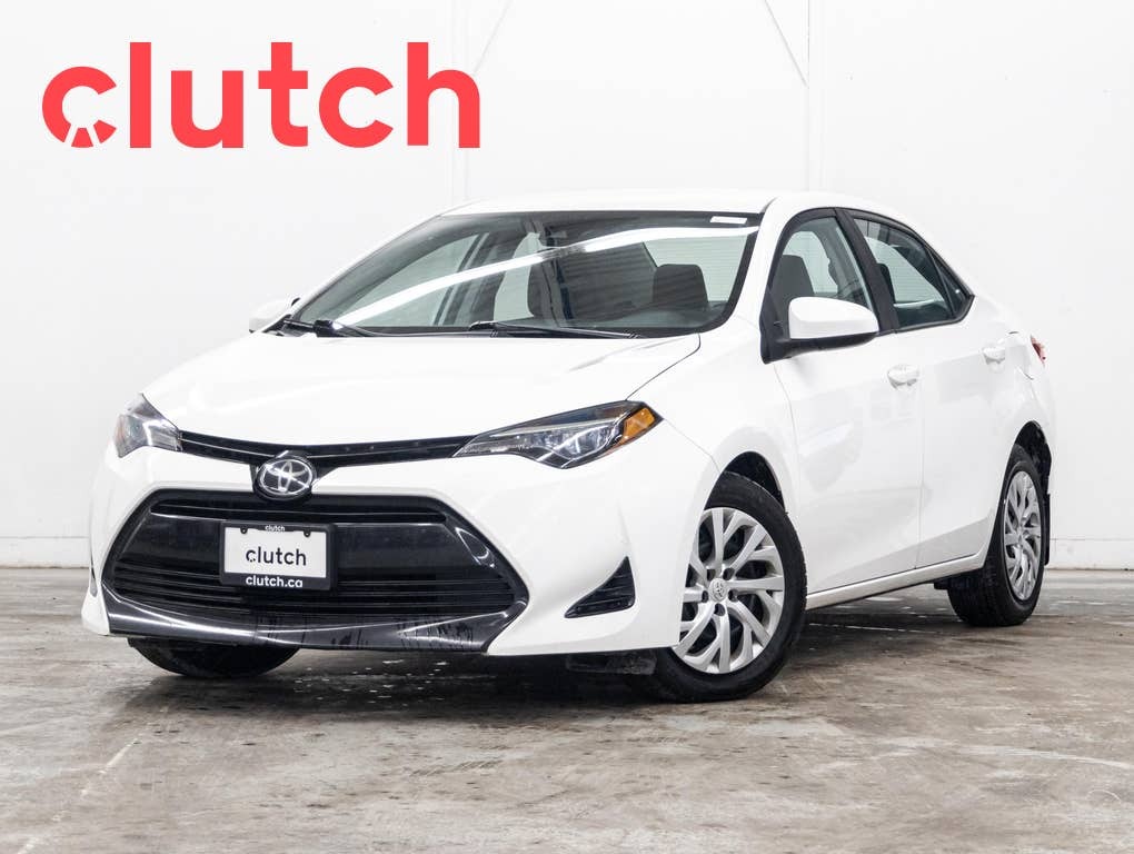 2018 Toyota Corolla LE w/ Rearview Cam, Bluetooth, A/C