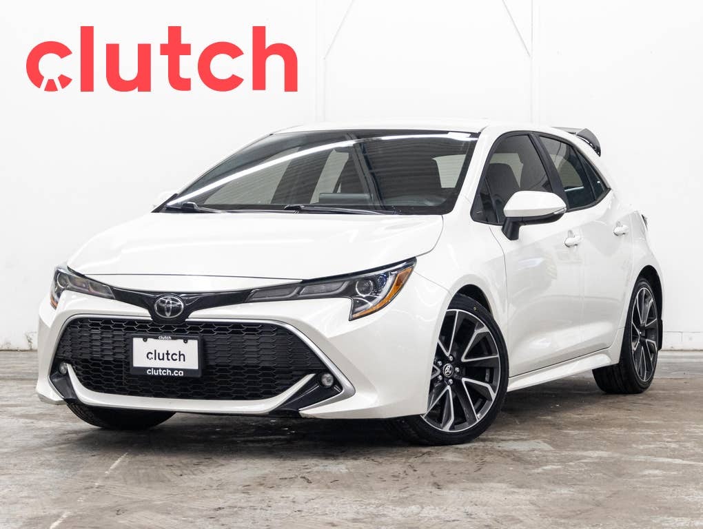 2019 Toyota Corolla Hatchback XSE w/ Apple CarPlay, Bluetooth, Rearview Cam