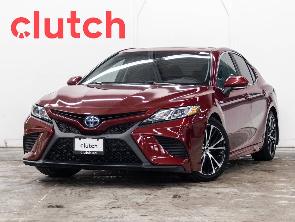 2018 Toyota Camry Hybrid SE w/ Rearview Cam, Bluetooth, Dual Zone A/C