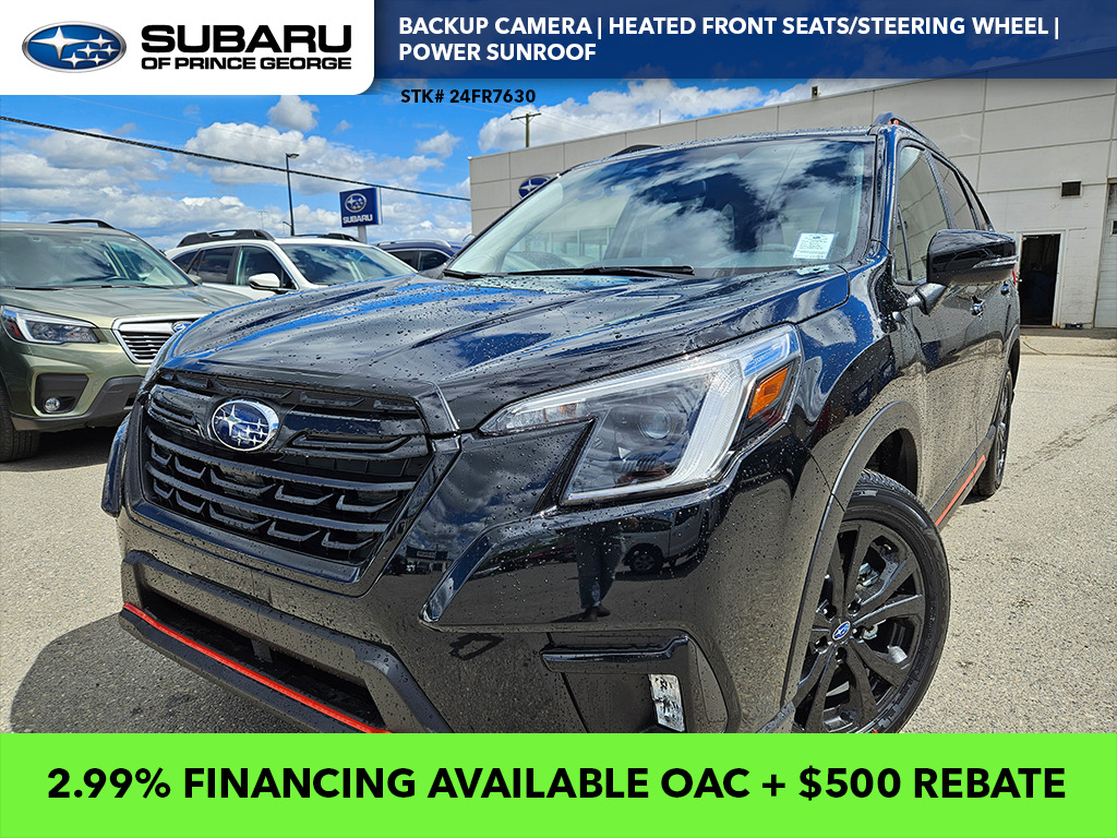 2024 Subaru Forester Sport | AWD | Heated Front Seats | Power Sunroof