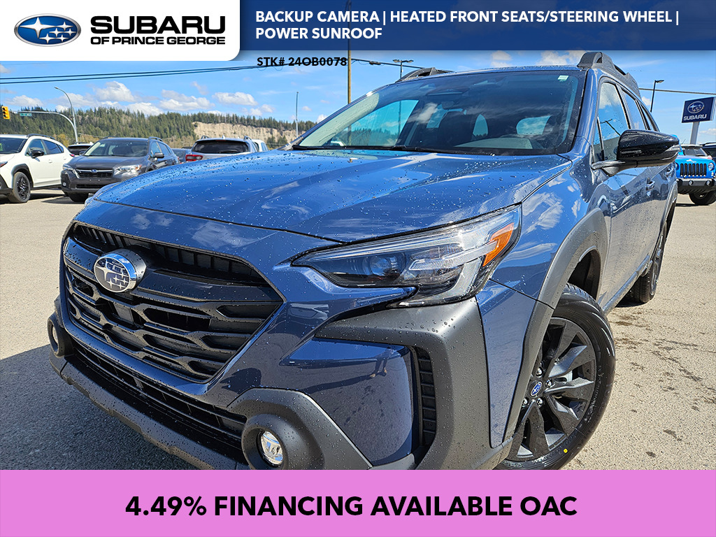 2024 Subaru Outback Onyx | AWD | Heated Front Seats | Power Sunroof