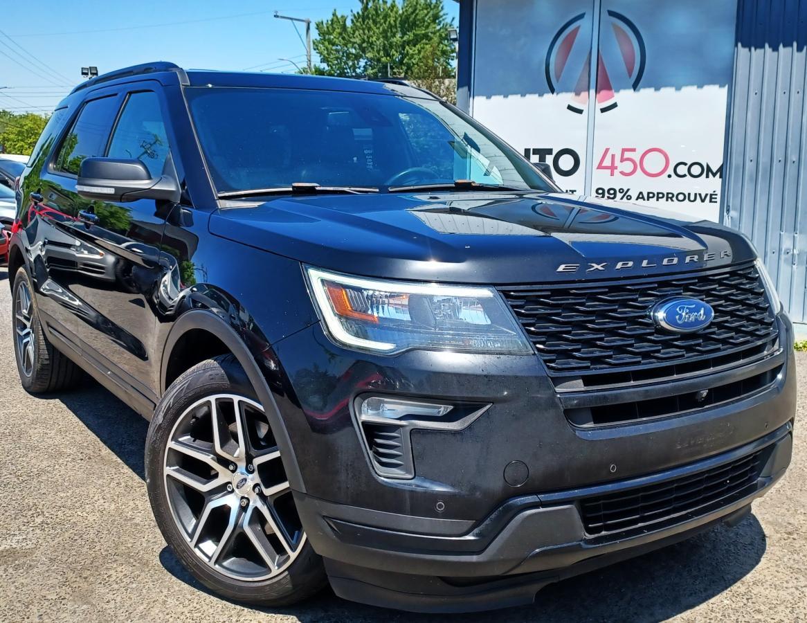 2018 Ford Explorer ***SPORT+ECOBOOST+7 PLACES+CUIR+MAGS+4X4***