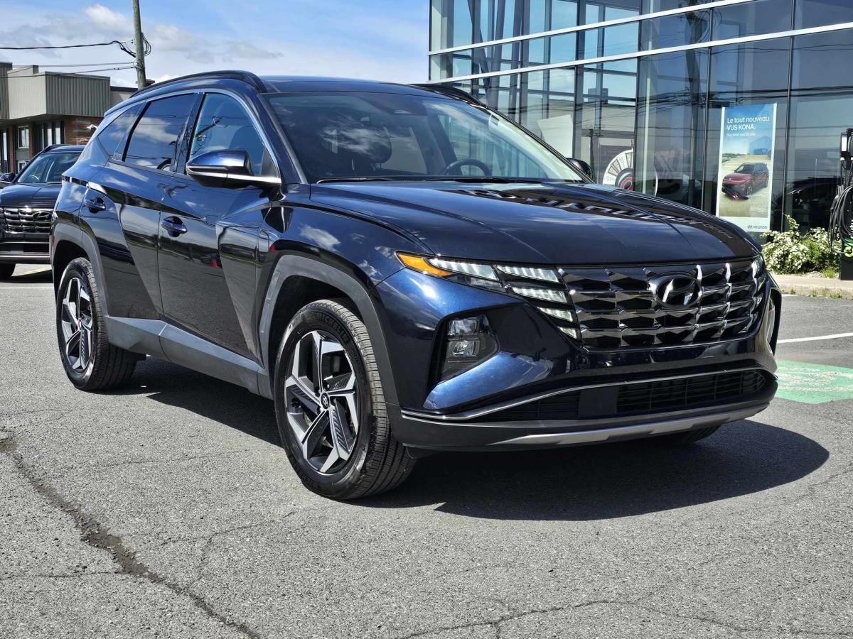 2022 Hyundai Tucson Hybrid Luxury AWD Toit Cuir Mags GPS Hayon Certifié