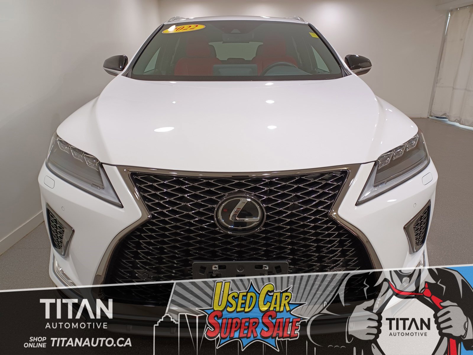 2022 Lexus RX AWD | Adaptive Cruise | Nav | Red Cooled Leather |
