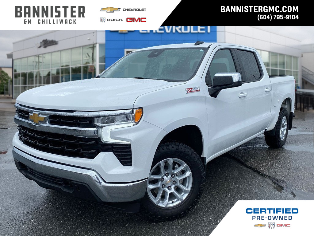 2022 Chevrolet Silverado 1500 LT CERTIFIED PRE-OWNED RATES AS LOW AS 4.99% O.A.C
