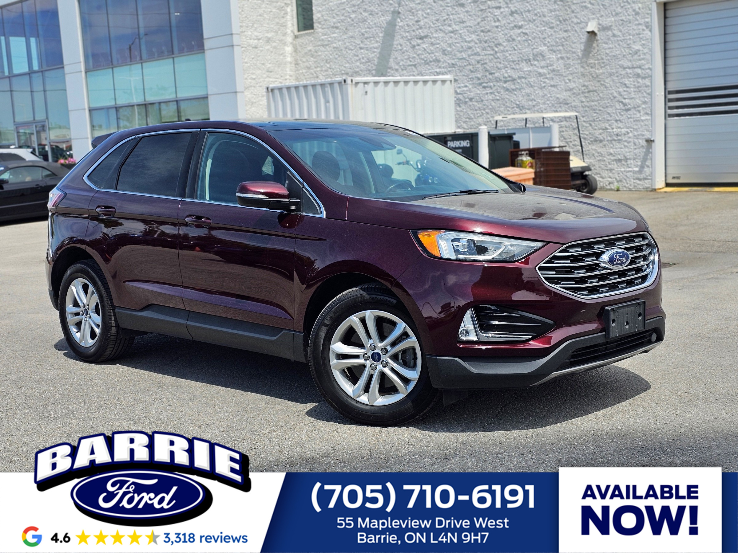 2019 Ford Edge SEL 2.0L 4 CYL | 8-SPEED AUTO TRANSMISSION | HEATE