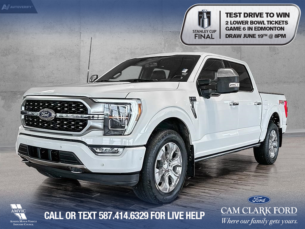 2022 Ford F-150 Platinum ONE OWNER | MASSAGE SEATS | MAX TOW