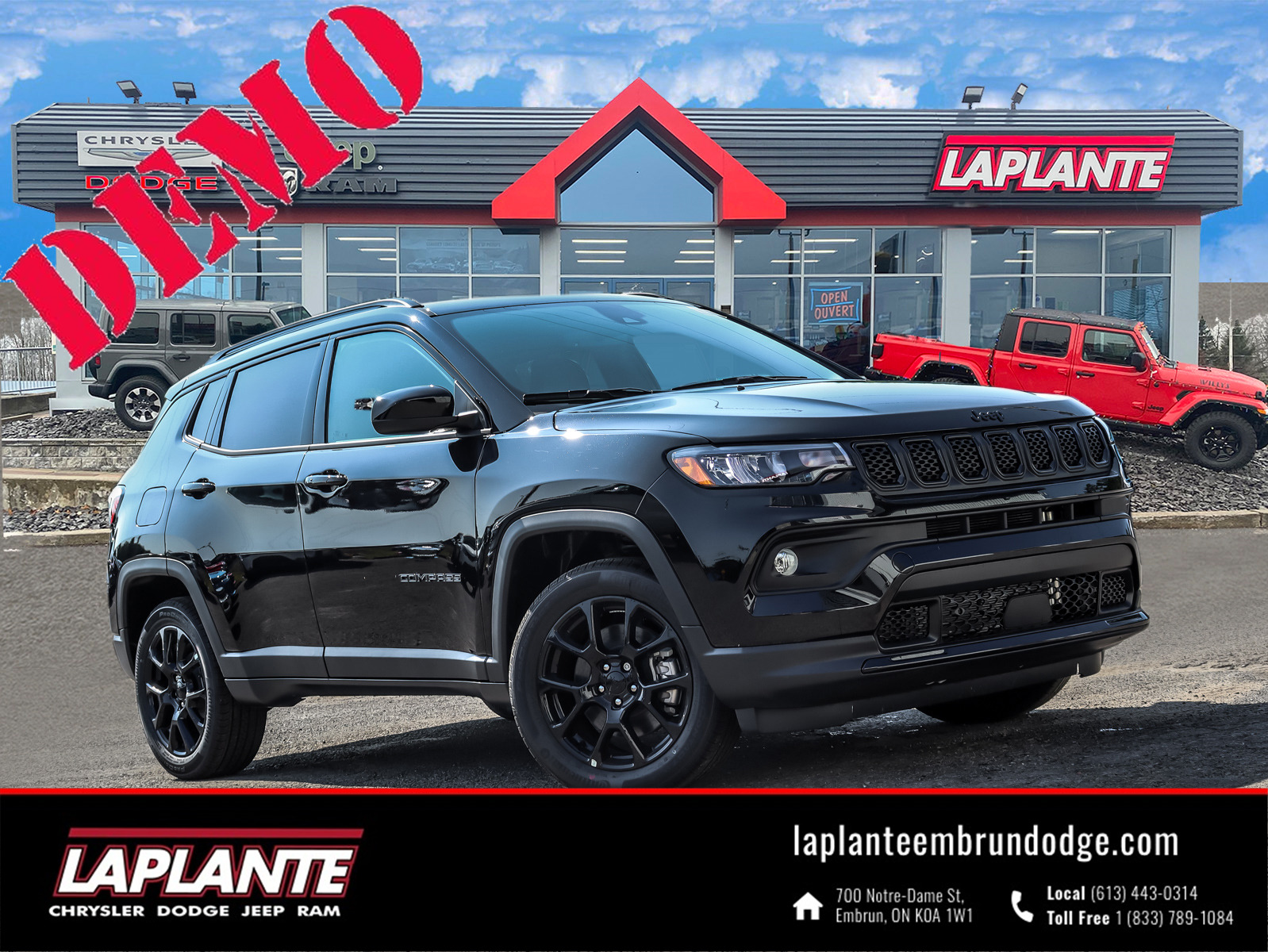 2023 Jeep Compass Altitude Sunroof + Power Liftgate