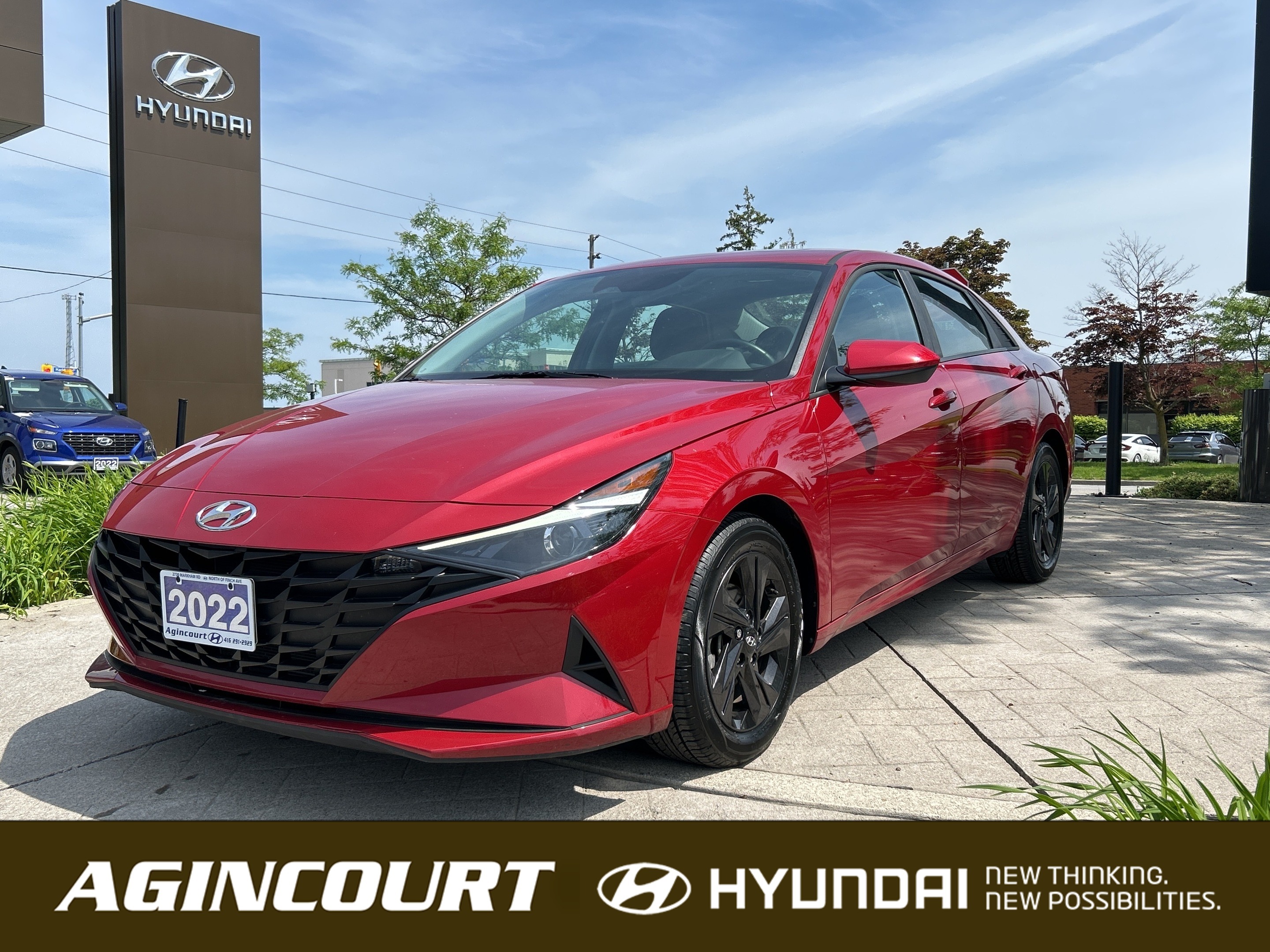 2022 Hyundai Elantra Preferred| w-Sun & Tech Package| Clean Carfax