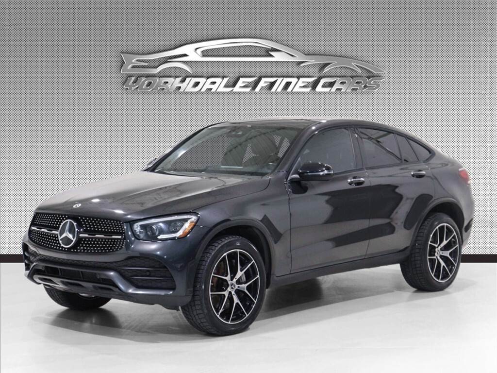 2021 Mercedes-Benz GLC-Class GLC300 Coupe / Premium Sport Night Tech Pkg / Red 