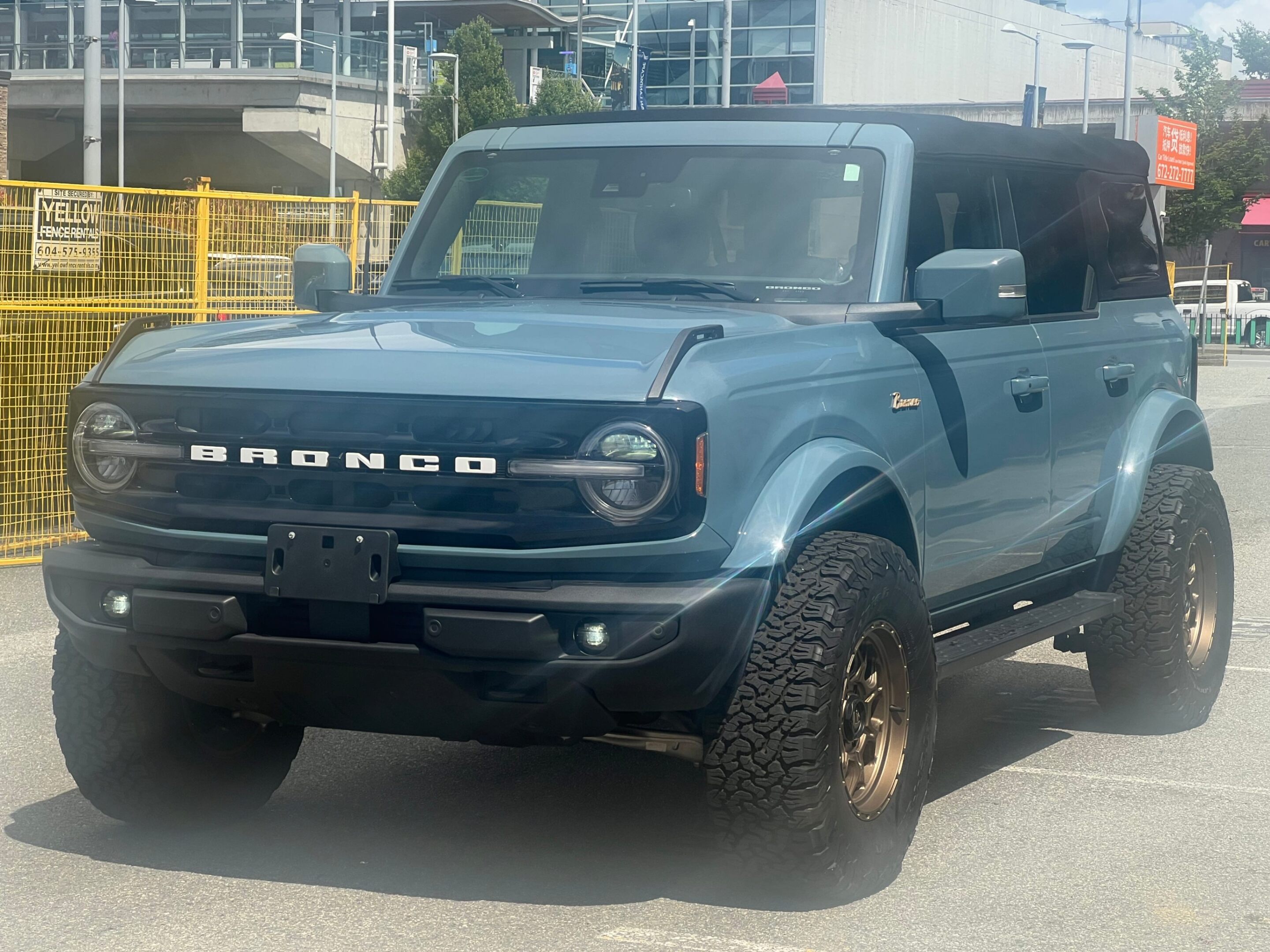 2021 Ford Bronco Outer Banks 2.7L EcoBoost/ONE OWNER/BC LOCAL CAR/N