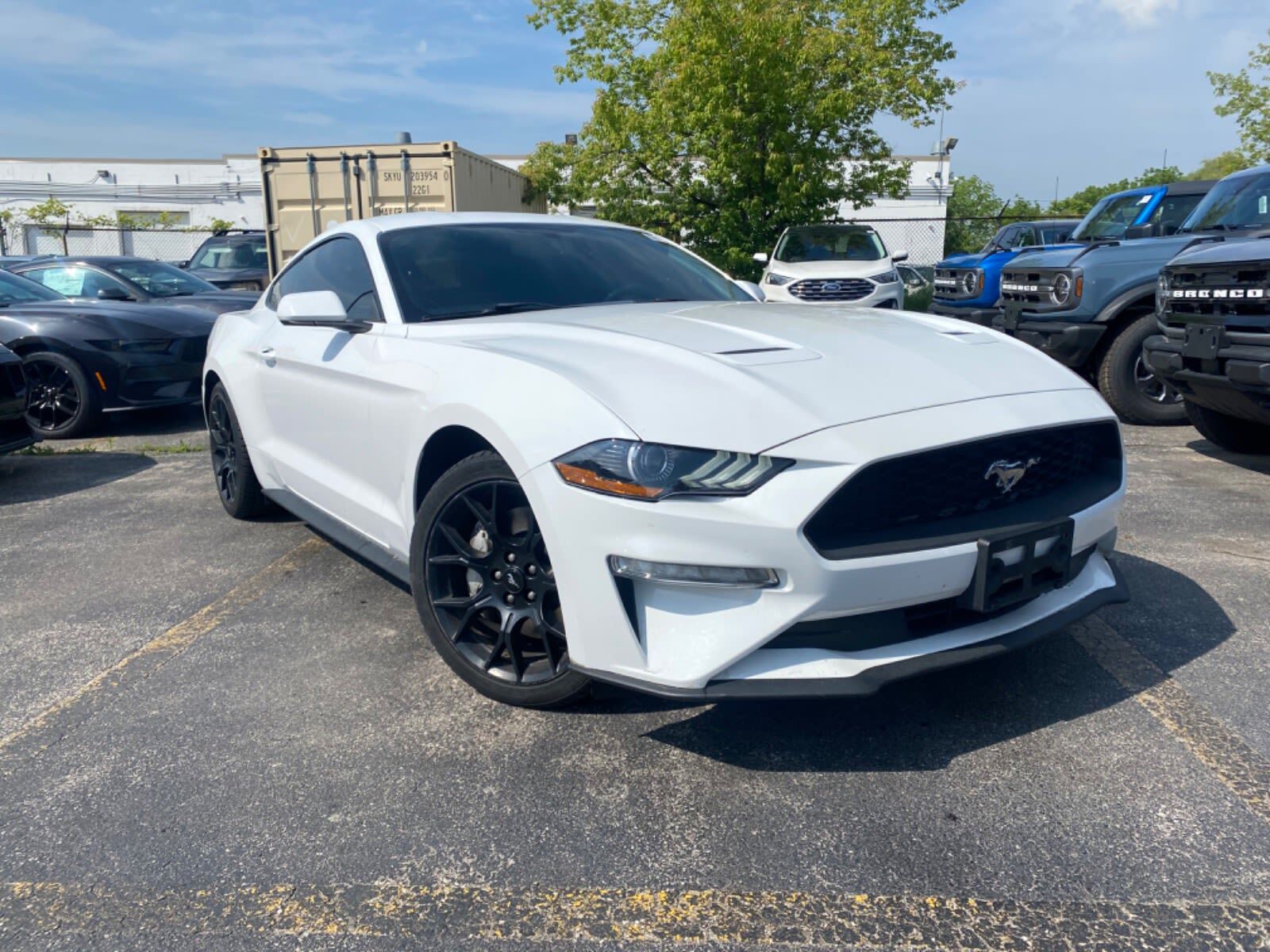 2018 Ford Mustang ECOBOOST COUPE, PERFMORMANCE PKG, SYNC PKG III, 2.