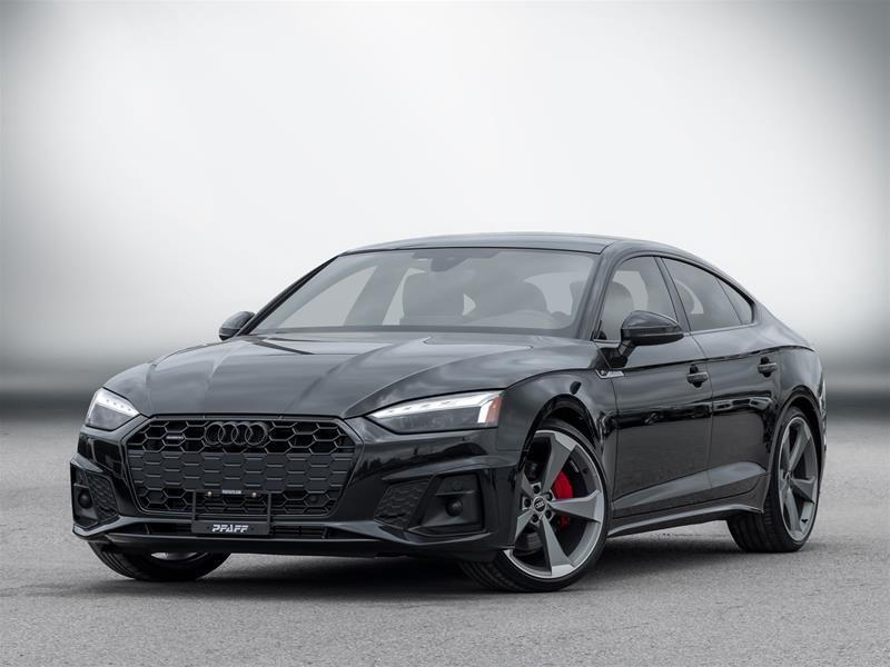 2022 Audi A5 Sportback BLACK EDITION | S-LINE EXTERIOR | WIRLESS CARPLAY